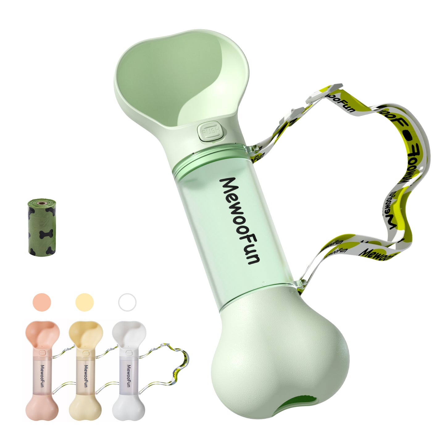 Mewoofun Trinkflasche für unterwegs