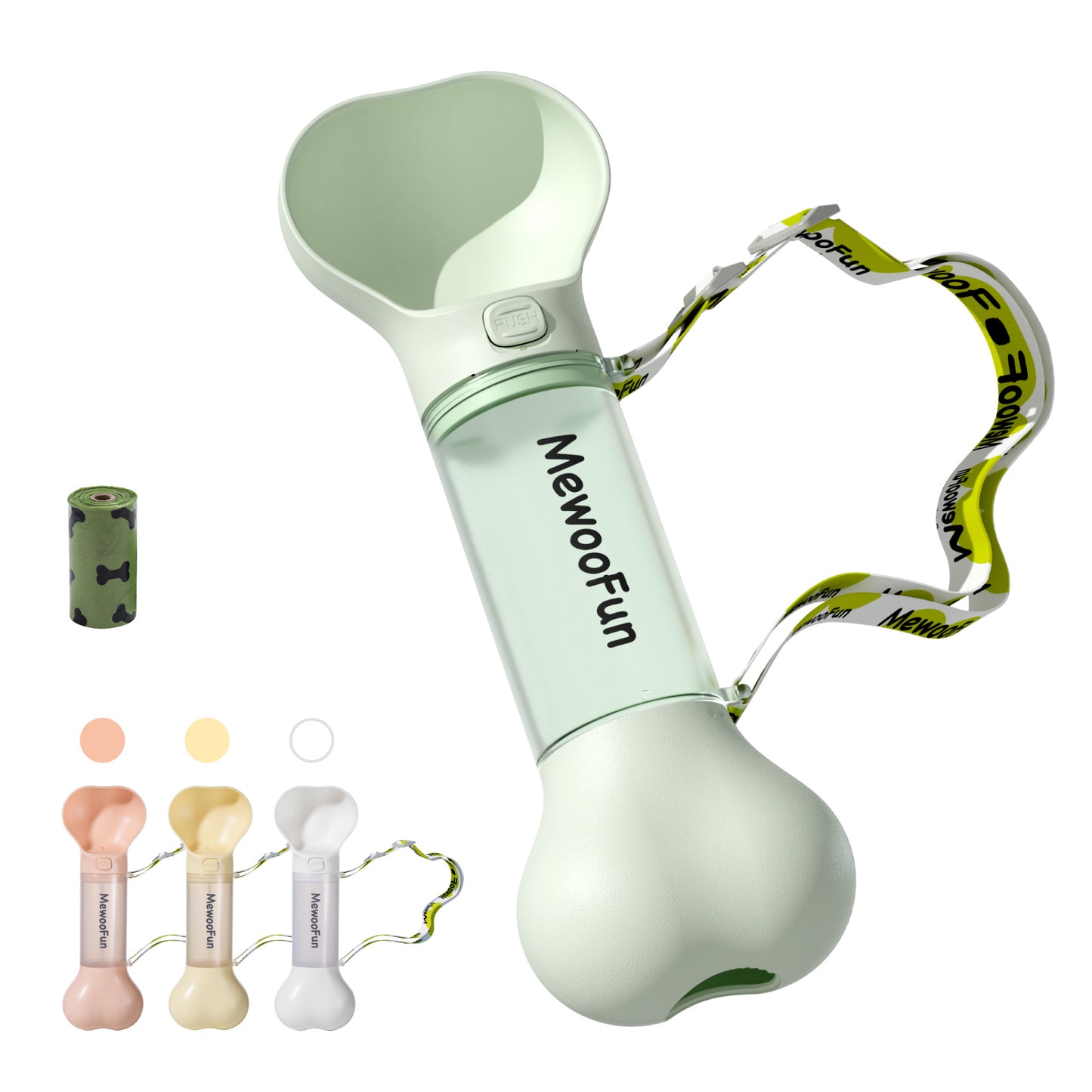 Mewoofun Trinkflasche für unterwegs