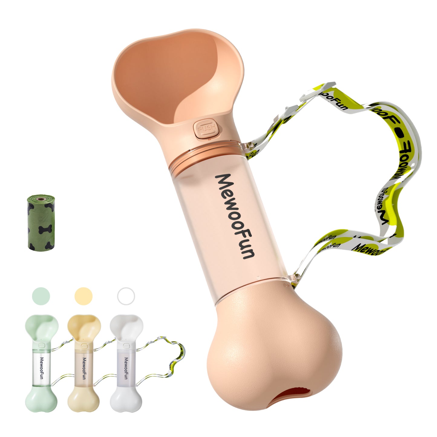 Mewoofun Trinkflasche für unterwegs
