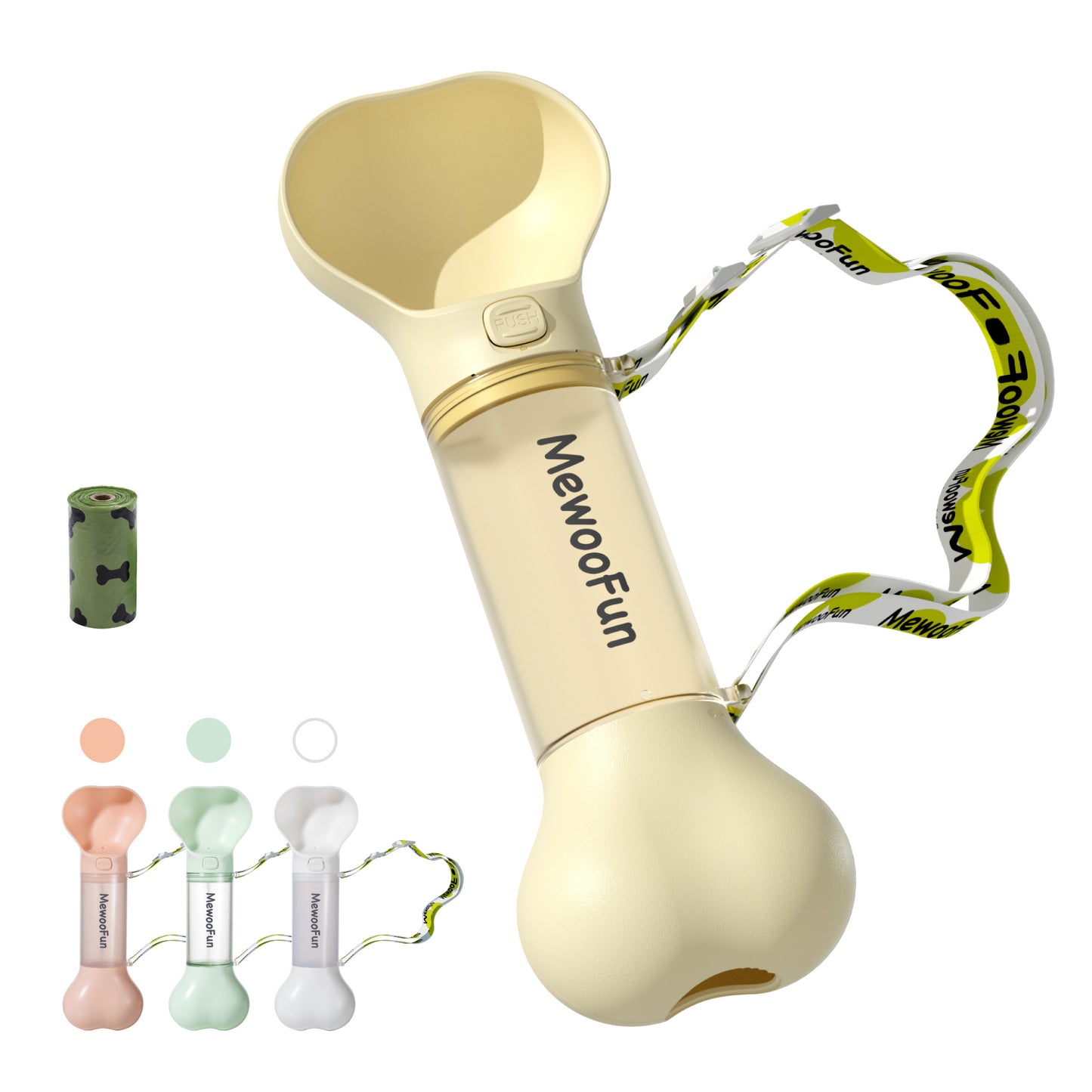 Mewoofun Trinkflasche für unterwegs